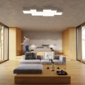Lampa sufitowa HORUS 55 biała plafon SL.0922 SOLLUX LIGHTING