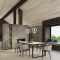 Lampa wisząca TRES biała zwis SL.0929 SOLLUX LIGHTING