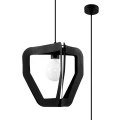 Lampa wisząca TRES czarna zwis SL.0930 SOLLUX LIGHTING