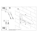 Lampa ścienna BASCIA biała kinkiet SL.0932 SOLLUX LIGHTING