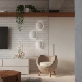 Lampa ścienna SENSES biała kinkiet SL.0934 SOLLUX LIGHTING