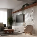 Lampa ścienna SENSES biała kinkiet SL.0934 SOLLUX LIGHTING