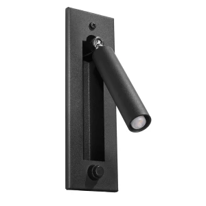Lampa ścienna ENIF czarna kinkiet SL.0956 SOLLUX LIGHTING