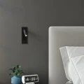 Lampa ścienna ENIF czarna kinkiet SL.0956 SOLLUX LIGHTING