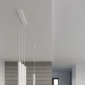 Lampa wisząca WEZYR 1 biała zwis SL.0957 SOLLUX LIGHTING