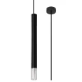 Lampa wisząca WEZYR 1 czarna zwis SL.0960 SOLLUX LIGHTING