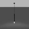 Lampa wisząca WEZYR 1 czarna zwis SL.0960 SOLLUX LIGHTING