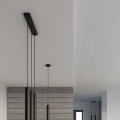 Lampa wisząca WEZYR 3 czarna zwis SL.0962 SOLLUX LIGHTING