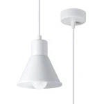 Lampa wisząca TALEJA 1 biała [E27] zwis SL.0983 SOLLUX LIGHTING