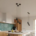 Lampa wisząca TALEJA 3 czarna [E27] zwis SL.0986 SOLLUX LIGHTING