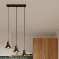 Lampa wisząca TALEJA 3 czarna [E27] zwis SL.0986 SOLLUX LIGHTING
