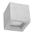 Lampa ścienna LEO beton kinkiet SL.0991 SOLLUX LIGHTING