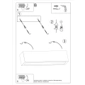 Lampa ścienna VEGA 50 beton kinkiet SL.0993 SOLLUX LIGHTING