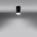 Lampa sufitowa LAGOS 10 czarna plafon SL.1000 SOLLUX LIGHTING
