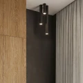 Lampa sufitowa LAGOS 20 czarna plafon SL.1001 SOLLUX LIGHTING