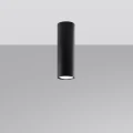 Lampa sufitowa LAGOS 20 czarna plafon SL.1001 SOLLUX LIGHTING