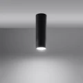 Lampa sufitowa LAGOS 20 czarna plafon SL.1001 SOLLUX LIGHTING