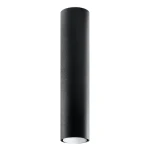 Lampa sufitowa LAGOS 40 czarna plafon SL.1002 SOLLUX LIGHTING