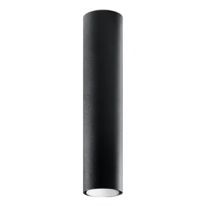 Lampa sufitowa LAGOS 40 czarna plafon SL.1002 SOLLUX LIGHTING
