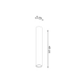 Lampa sufitowa LAGOS 40 czarna plafon SL.1002 SOLLUX LIGHTING