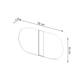 Lampa ścienna SALIA kinkiet SL.1004 SOLLUX LIGHTING