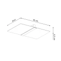 Lampa sufitowa AZALIA plafon SL.1007 SOLLUX LIGHTING
