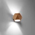 Lampa ścienna WOODY naturalne drewno kinkiet SL.1008 SOLLUX LIGHTING