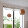 Lampa sufitowa WOODY 3 naturalne drewno plafon SL.1010 SOLLUX LIGHTING