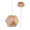Lampa wisząca WOODY naturalne drewno zwis SL.1011 SOLLUX LIGHTING