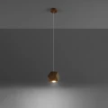 Lampa wisząca WOODY naturalne drewno zwis SL.1011 SOLLUX LIGHTING