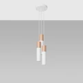 Lampa wisząca PABLO 3P biała zwis SL.1013 SOLLUX LIGHTING