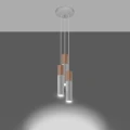 Lampa wisząca PABLO 3P biała zwis SL.1013 SOLLUX LIGHTING