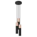Lampa wisząca PABLO 3P czarna zwis SL.1014 SOLLUX LIGHTING