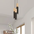 Lampa wisząca PABLO 3P czarna zwis SL.1014 SOLLUX LIGHTING
