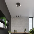 Lampa sufitowa RING 3P czarna plafon SL.1016 SOLLUX LIGHTING