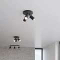 Lampa sufitowa RING 3P czarna plafon SL.1016 SOLLUX LIGHTING