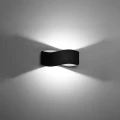 Lampa ścienna TILA 30 czarna kinkiet SL.1019 SOLLUX LIGHTING
