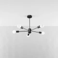 Lampa wisząca LANGO 5 czarna żyrandol SL.1022 SOLLUX LIGHTING