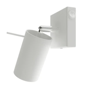 Lampa ścienna RING biały z włącznikiem kinkiet SL.1024 SOLLUX LIGHTING