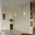 Lampa ścienna lakierowany GLOBE biały połysk kinkiet SL.1026 SOLLUX LIGHTING