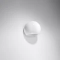 Lampa ścienna lakierowany GLOBE biały połysk kinkiet SL.1026 SOLLUX LIGHTING