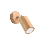 Lampa ścienna ZEKE dąb kinkiet SL.1028 SOLLUX LIGHTING