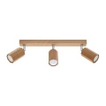 Lampa sufitowa ZEKE 3 dąb plafon SL.1030 SOLLUX LIGHTING