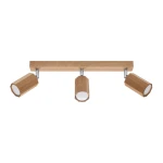 Lampa sufitowa ZEKE 3 dąb plafon SL.1030 SOLLUX LIGHTING