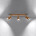 Lampa sufitowa ZEKE 3 dąb plafon SL.1030 SOLLUX LIGHTING