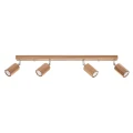Lampa sufitowa ZEKE 4 dąb plafon SL.1031 SOLLUX LIGHTING