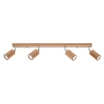 Lampa sufitowa ZEKE 4 dąb plafon SL.1031 SOLLUX LIGHTING