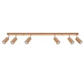 Lampa sufitowa ZEKE 6 dąb plafon SL.1032 SOLLUX LIGHTING