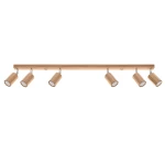 Lampa sufitowa ZEKE 6 dąb plafon SL.1032 SOLLUX LIGHTING
