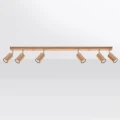 Lampa sufitowa ZEKE 6 dąb plafon SL.1032 SOLLUX LIGHTING